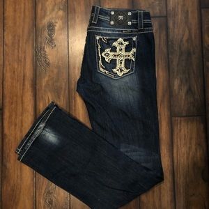 Miss Me Boot Cut Jean Plus Size 34 x 37 Tall